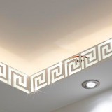 Cumpara ieftin Set Oglinzi Design Versace, Oglinzi Decorative Acrilice SILVER, MyStyle&reg; Luxury Home 10 bucati/set - 5 cm