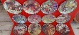 Set 12 farfurii decorative din portelan #308