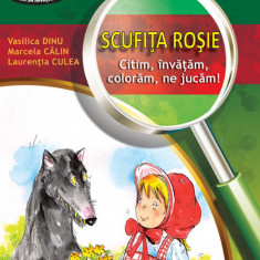 Scufita Rosie - Citim Invatam Coloram Ne Jucam!