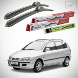 Cumpara ieftin Ștergătoare Mitsubishi Space Star I (DG_A) 1998-2004 | Set Față și Spate Flat &ndash; TeamCar&reg;