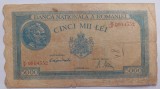 Romania, 5000 Lei Octombrie 1944