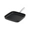 Tigaie Grill BergHOFF Graphite, 28 cm, 2.6L, Strat ceramic antiaderent, Aluminiu reciclat, Negru/Argintiu HighLine Cooking