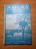 Natura martie 1941-muzeul antropologic din bucuresti,dimitrie pompeiu