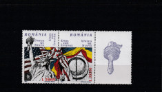 Romania 2002-United we stand,Uniti vom invinge,serie,pereche,vigneta II,dr.,MNH foto