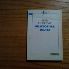 FILOZOFIILE INDIEI - Jean Filliozat - Editura Humanitas, 1993, 143 p.