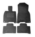Covorase mocheta Mercedes EQE (V295) 2021- Negre, set de 4 bucati
