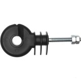 Izolatori inelari pentru gard electric, cu surub M6 X 30