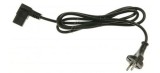 Cablu Alimentare Hota Electrolux EFP60460OX, CAV0107881 ELICA, 1.5m, Negru, 2x0.75mm&sup2;
