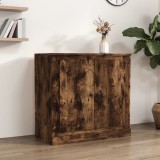 vidaXL Servantă, stejar afumat, 70x35,5x67,5 cm, lemn prelucrat