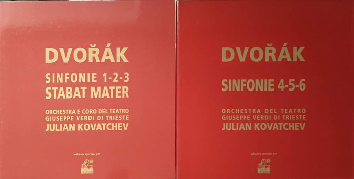 Disc vinil, LP. SINFONIE 1-2-3, 4-5-6 (6 CD-URI AUDIO)-Antonio Dvoř&aacute;k, Orchestra Del Teatro Giuseppe Verd-240779