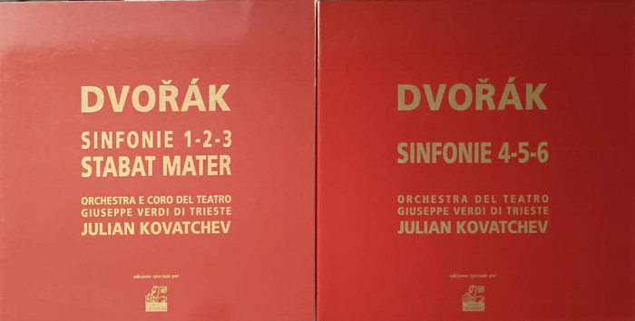 Disc vinil, LP. SINFONIE 1-2-3, 4-5-6 (6 CD-URI AUDIO)-Antonio Dvoř&aacute;k, Orchestra Del Teatro Giuseppe Verdi Di