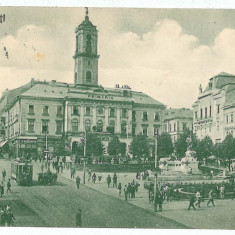 2338 - CERNAUTI, Bucovina, Market - old postcard - used - 1930