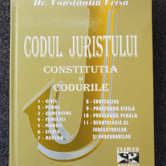 CODUL JURISTULUI. CONSTITUTIA SI CODURILE - Crisu