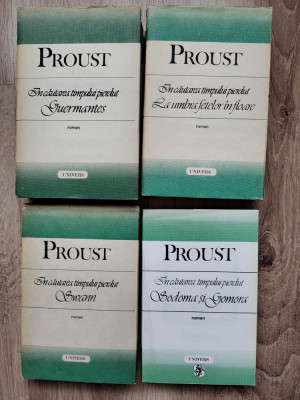 Marcel Proust &amp;ndash; ciclul In cautarea timpului pierdut (Vol. I - IV.) foto