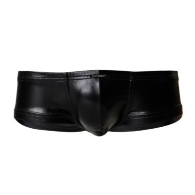 C4M Booty Shorts Black Leatherette Small foto