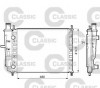 Radiator, racire motor FIAT BRAVO I (182) (1995 - 2001) VALEO 232788