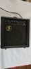 Amplificator Chitara Samick SGA20, 20W, 2 Canale (Clean/Overdrive), Egalizator 2 Benzi, Intrare CD/AUX, Iesire Casti - Second Hand