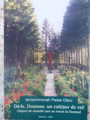 DA-LE, DOAMNE, UN COLTISOR DE RAI! CHIPURI DE MONAHI CARE AU TRECUT LA DOMNUL-IEROSCHIMONAH PAISIE OLARU-258901 foto