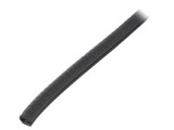 Ecran PVC Negru 20m x 9,5mm