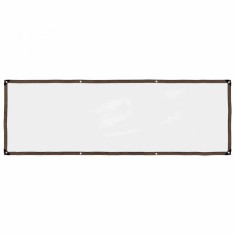 vidaXL Prelata transparenta cu ochiuri 1x3 m polietilena 4018540