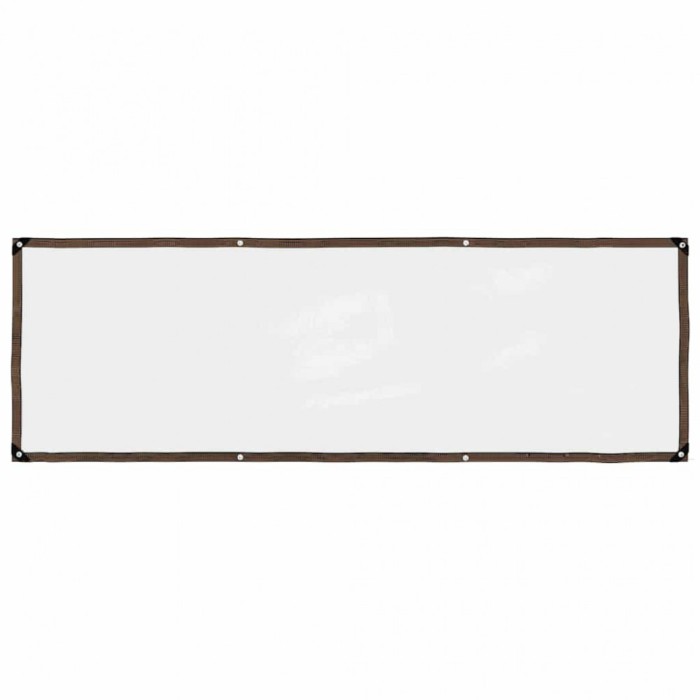 Prelata transparenta cu ochiuri 1x3 m polietilena