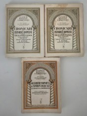 Carte veche I Lupas Cronicari si Istorici Romani din Transilvania doua volume / Grigore Ureche si Simion Dascalu Letopisetul Tarii Moldovei