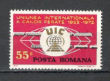 Romania.1972 50 ani UIC TR.359, Nestampilat