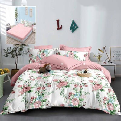 Lenjerie finet 6 piese cu husa - 160x200 si 180x200 (hf6p225) foto