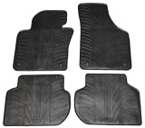 Set covorase auto din cauciuc Vw Jetta 6 (162) 2011-2018, Negru, Gledring, 4 buc.