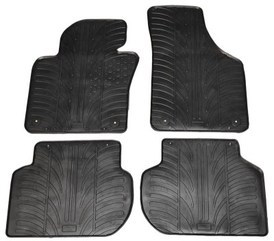Set covorase auto din cauciuc Vw Jetta 6 (162) 2011-2018, Negru, Gledring, 4 buc. AutoDrive ProParts foto