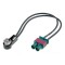 Adaptor antena Fakra mufa x2 - ISO mufa in unghi ZRS-2F-ISO 4CARMEDIA