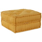 vidaXL Puf modular galben 70x70x36 țesătură 4019039