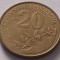 Grecia , 20 Drahme 1998