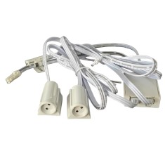 Senzor IR dublu de proximitate LED CAMK-004, 12-24V DC, 5A, auto ON OFF, fara atingere, montaj 12mm, pentru dulapuri si mobilier