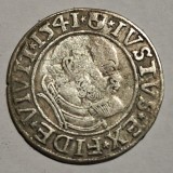 Prusia 1 groschen 1541 fals de epoca Albrecht l
