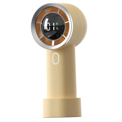 Ventilator Portabil, 1200mAh - Techsuit (HX130) - Yellow foto