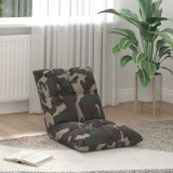 vidaXL Scaun de podea Verde Army 50 x 61 x 57 cm țesătură 42028149