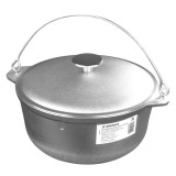 Ceaun tuci aluminiu alimentar cu capac, capacitate 3 litri ELEFANT Innovative ReliableTools