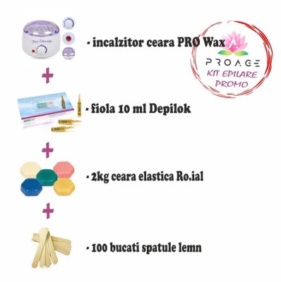 Kit Epilare PROWax 5 foto