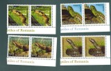 Romania 2011 Fauna Reptile Serpi Vipere MNH Pereche serii complete LP 1887, Nestampilat