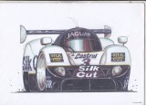 Bnk div Jaguar XJR WSCC - afis / poster / print - KoolArt 170