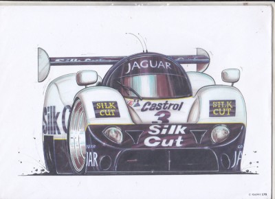 bnk div Jaguar XJR WSCC - afis / poster / print - KoolArt 170 foto