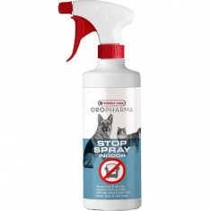 Spray repelent pentru caini si pisici, Oropharma Stop Indoor, 500ml foto