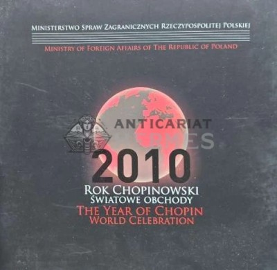ROK CHOPINOWSKI SWIATOWE OBCHODY THE YEAR OF CHOPIN WORLD CELEBRATION (contine Cd-uri) - 2010 (@D110) foto