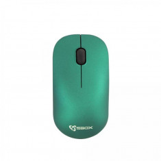 Mouse Wireless SBox WM-384G Green foto