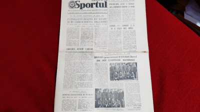 ziar Sportul 29 11 1976 foto