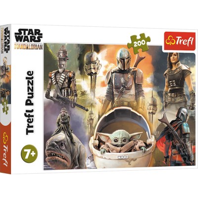 PUZZLE TREFL 200 GATA DE LUPTA foto