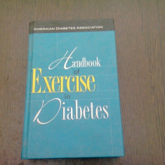 HANDBOOK OF EXERCISE IN DIABETES - NEIL RUDERMAN (CARTE IN LIMBA ENGLEZA)