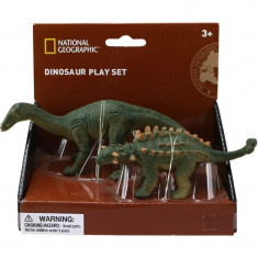 Set 2 figurine Iguanodon si Ankylosaurus National Geographic, 3 ani+ foto