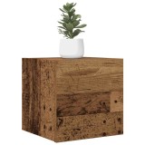 Cumpara ieftin Dulap TV montaj pe perete, lemn vechi, 30,5x30x30 cm